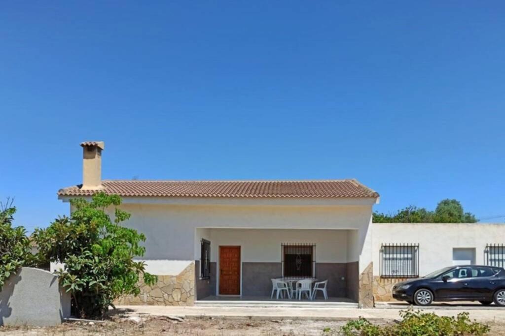 Villa Rustica Privada Con Gran Chalet Y Piscina Elche Bagian luar foto