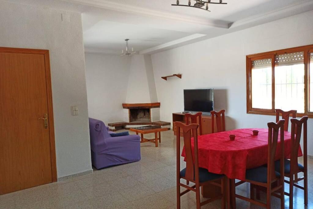 Villa Rustica Privada Con Gran Chalet Y Piscina Elche Bagian luar foto